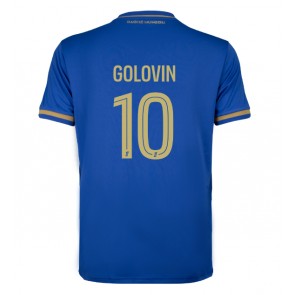AS Monaco Aleksandr Golovin #10 Udebanetrøje 2025-26 Kort ærmer